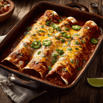 Savory Classic Beef Enchiladas: A Mexican Delight 2 Savory Classic Beef Enchiladas A Mexican Delight