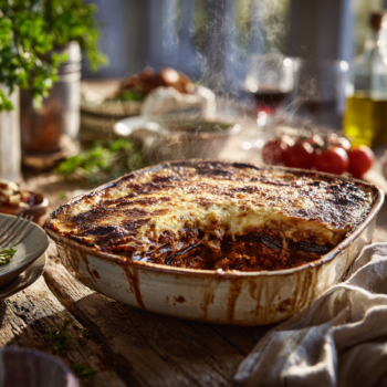 Classic Eggplant Moussaka Recipe