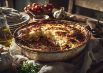 Classic Eggplant Moussaka Recipe