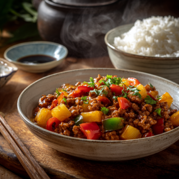 Sweet And Sour Minced Pork