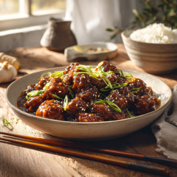 Savory Mongolian Beef