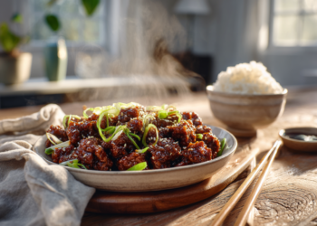 Savory Mongolian Beef