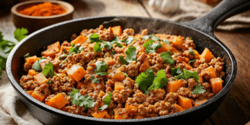 Ground Turkey Sweet Potato Skillet