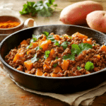 Ground Turkey Sweet Potato Skillet
