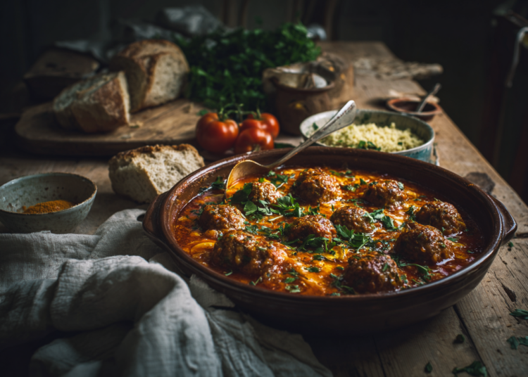 Spicy North African Meatballs In Rich Tomato Sauce 1 Spicy North African Meatballs In Rich Tomato Sauce