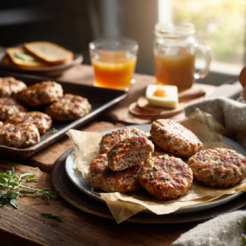 Lean And Flavorful Oven-Baked Turkey Sausage Patties 2 Lean And Flavorful Oven-Baked Turkey Sausage Patties