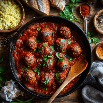 Moroccan Lamb Meatballs
