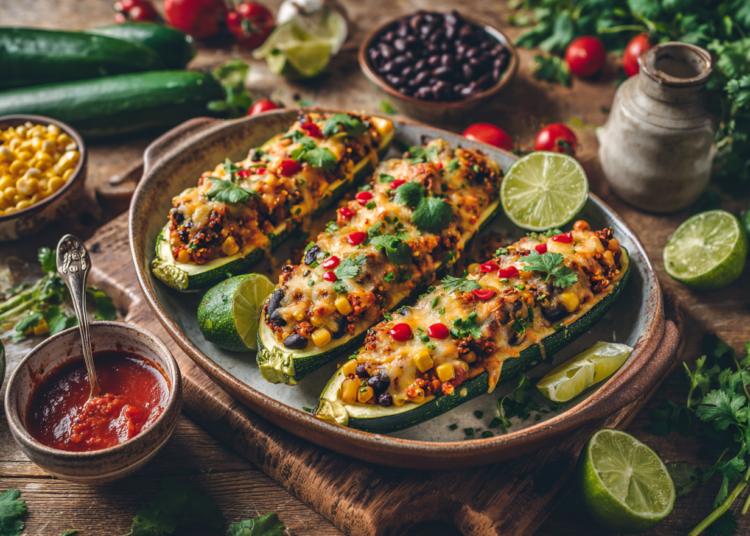 Zesty Mexican Zucchini Boats A Healthy Twist On Burritos