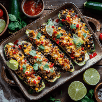 Zesty Mexican Zucchini Boats A Healthy Twist On Burritos