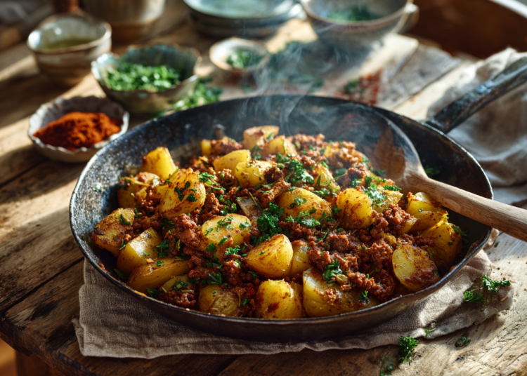 Savory Pork Mince And Potatoes