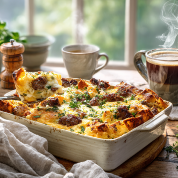 Hearty Sausage And Egg Breakfast Casserole Delight 2 Savory Sausage Breakfast Casserole