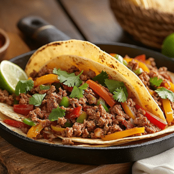 Pork Mince Fajitas