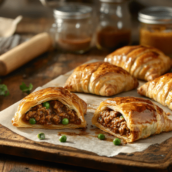 Minced Beef Curry Puff Pastry