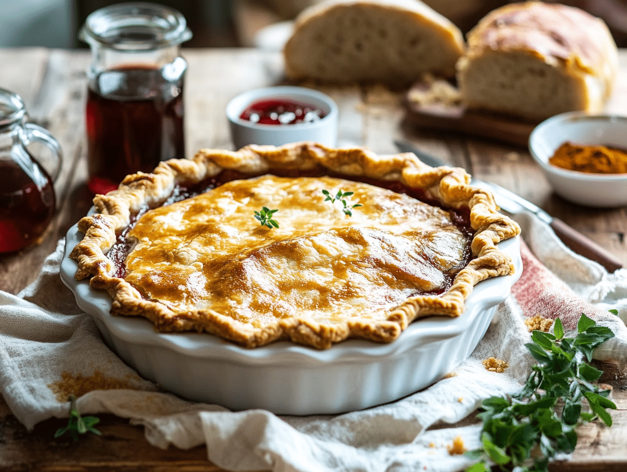 97 Britsh Inspired Mince Recipes 44 Sweet And Savory Lamb Mince Pie With Redcurrant Twist