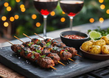Minced Beef Anticuchos Skewers