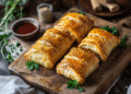 Minced Lamb And Puha Sausage Rolls