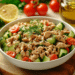 Minced Chicken And Cucumber Salad With Dill