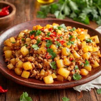 Minced Pork And Chili Juane De Yuca