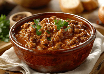 Minced Pork And Paprika Goulash