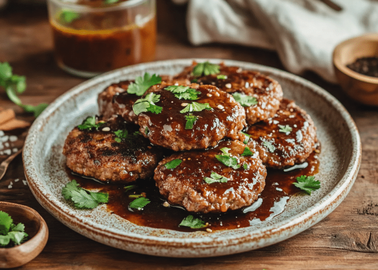 Beef Mince Cutlets With Tamarind Sauce