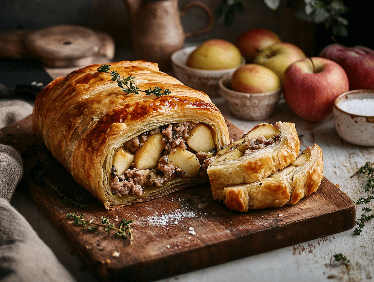 97 Britsh Inspired Mince Recipes 49 Rustic Pork And Bramley Apple Roll Celebrates British Cuisine