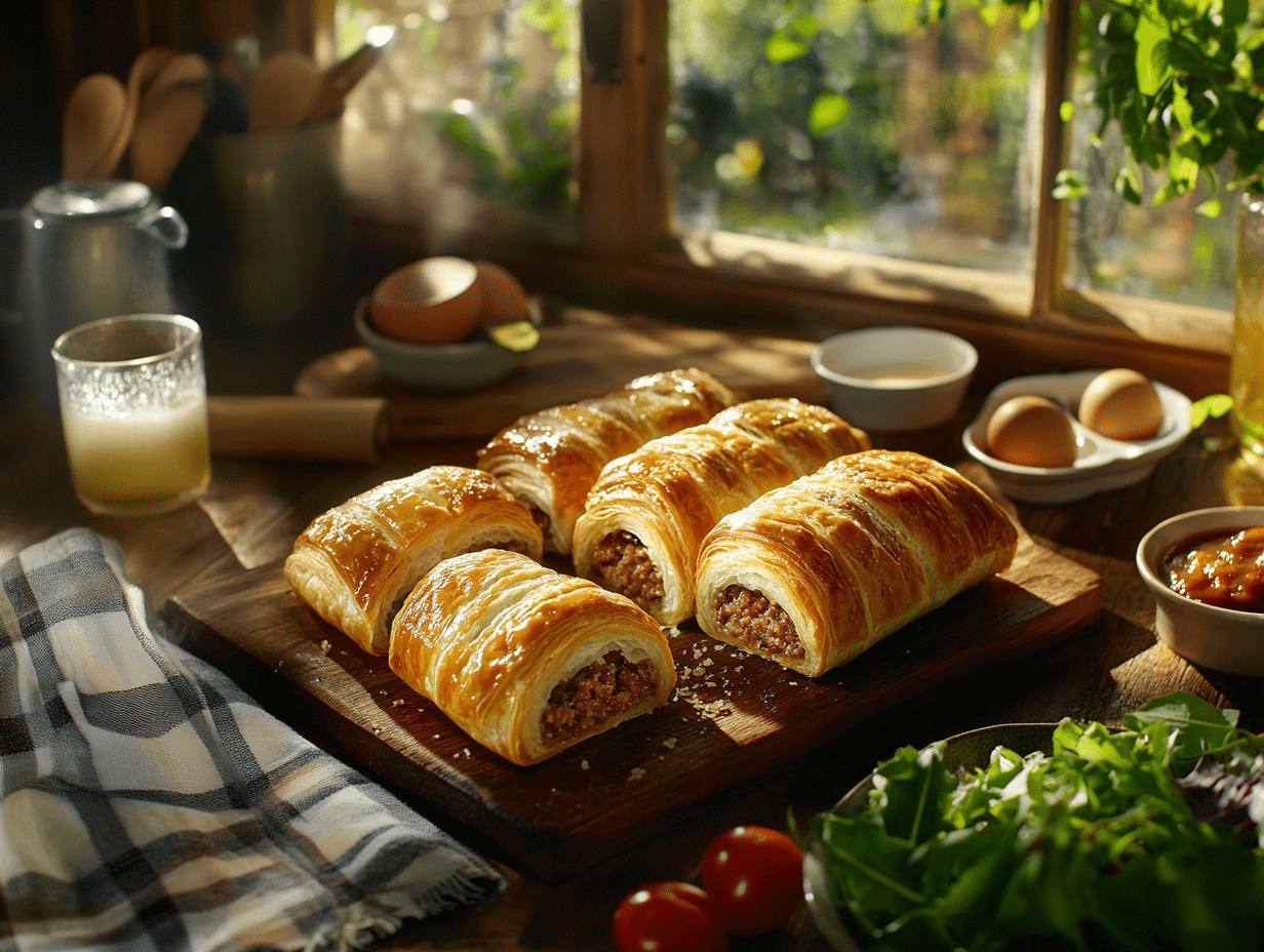 Smoky Aussie Bbq Beef Sausage Rolls Every Griller Loves