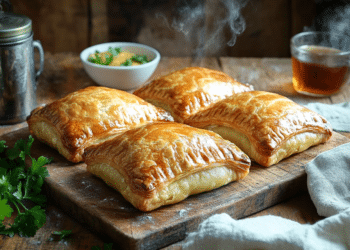 Minced Beef And Horseradish Pasty