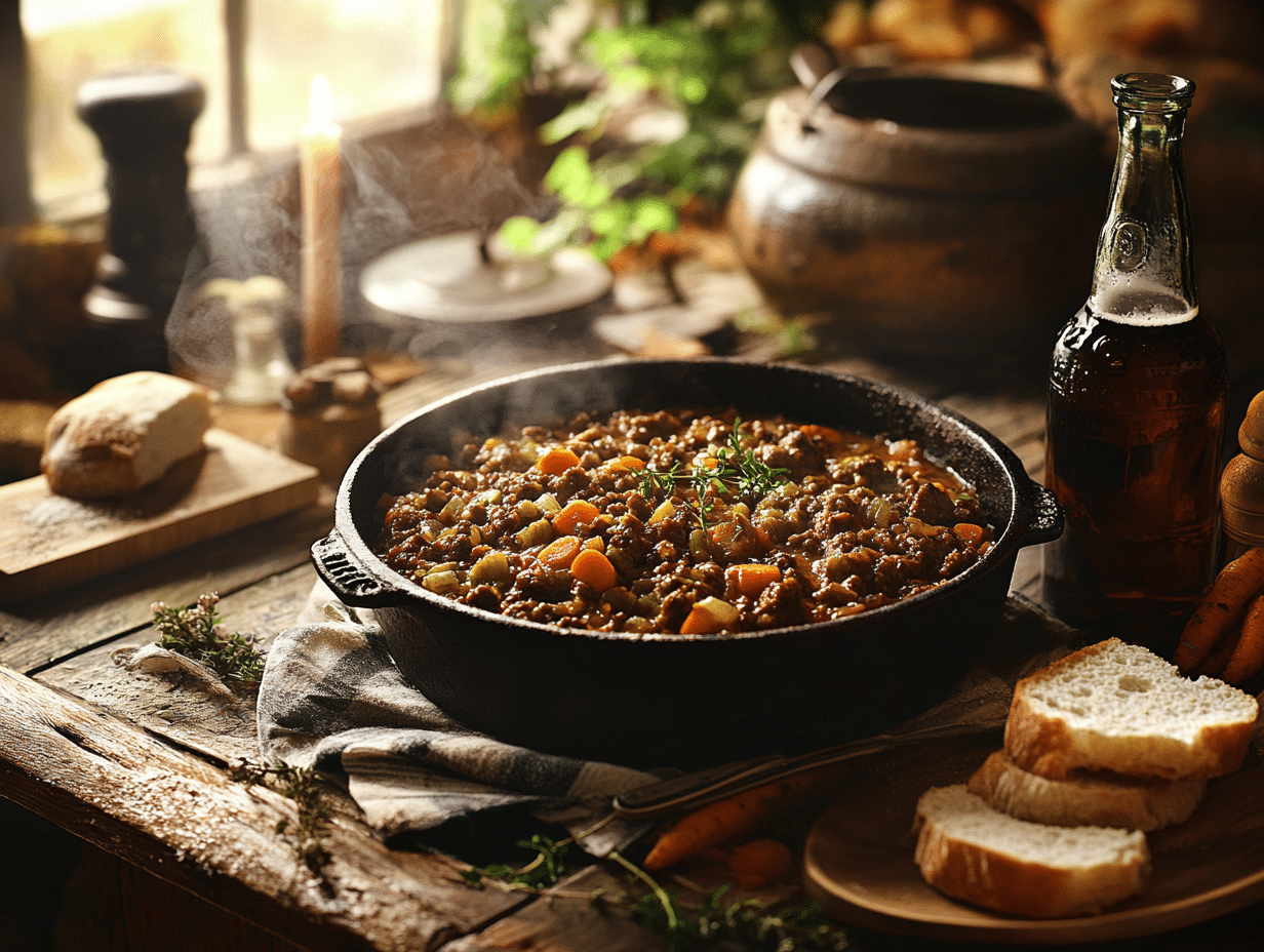 97 Britsh Inspired Mince Recipes 53 Hearty Beef And Ale Casserole: A British Comfort Classic