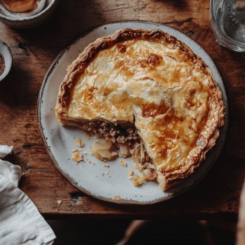 Beef Mince And Sauerkraut Pie