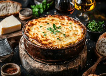 Beef Mince And Lentil Moussaka