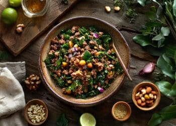 Bush Tucker Kangaroo Mince Stir Fry