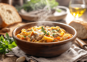 Minced Rabbit Ragu With Pappardelle