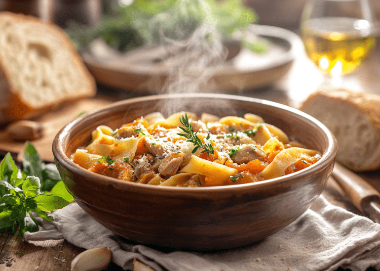 Minced Rabbit Ragu With Pappardelle