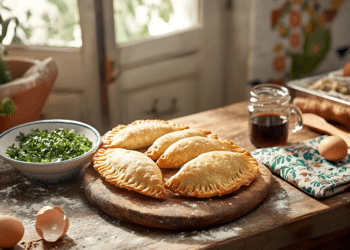 Argentine Beef Empanadas With Chimichurri