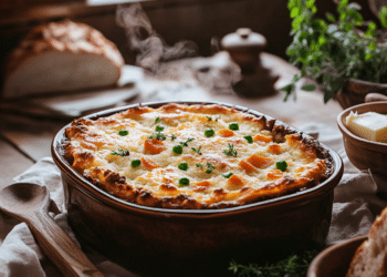 Minced Beef And Vegetable Cobbler
