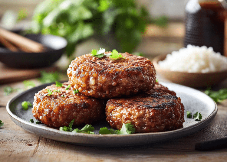 Minced Pork And Macadamia Nut Patties