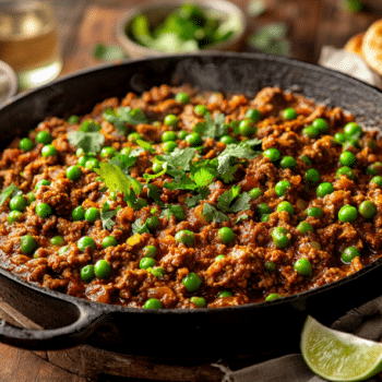 Spicy Beef Keema With Green Peas: A Flavorful Indian Delight 2 Beef Mince Keema With Green Peas