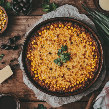 Lamb Mince And Olive Pastel De Choclo