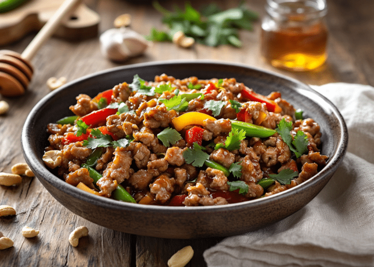 Pork Mince And Manuka Honey Stir Fry