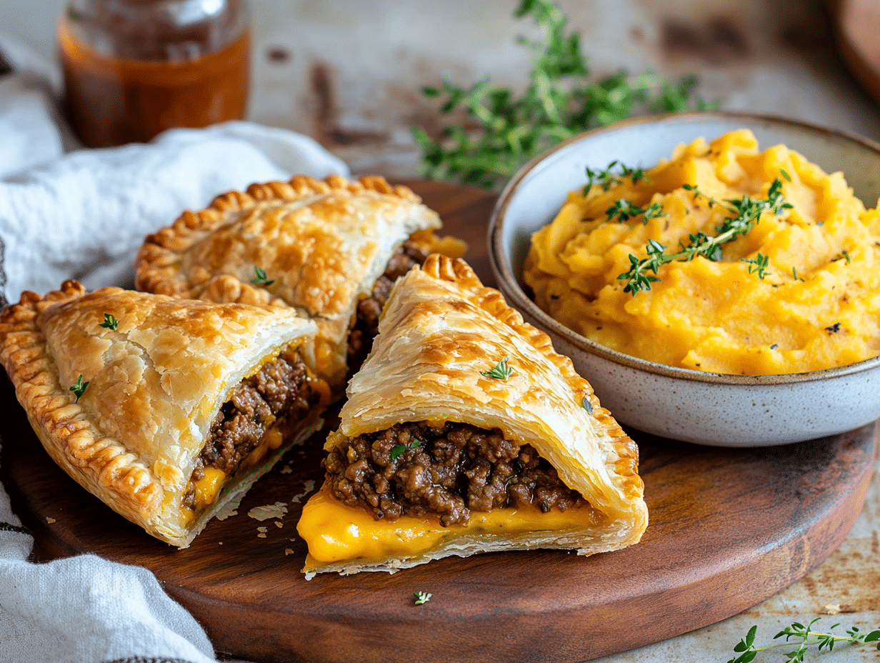 97 Britsh Inspired Mince Recipes 60 Savory Minced Beef And Cheese Pies With Kumara Mash