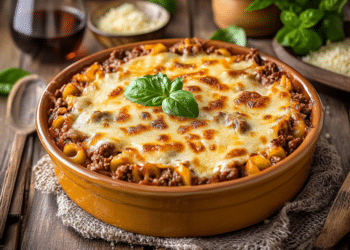 Creamy Beef Mince And Tomato Pasta Bake