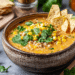 Minced Pork And Sweetcorn Tortilla Soup