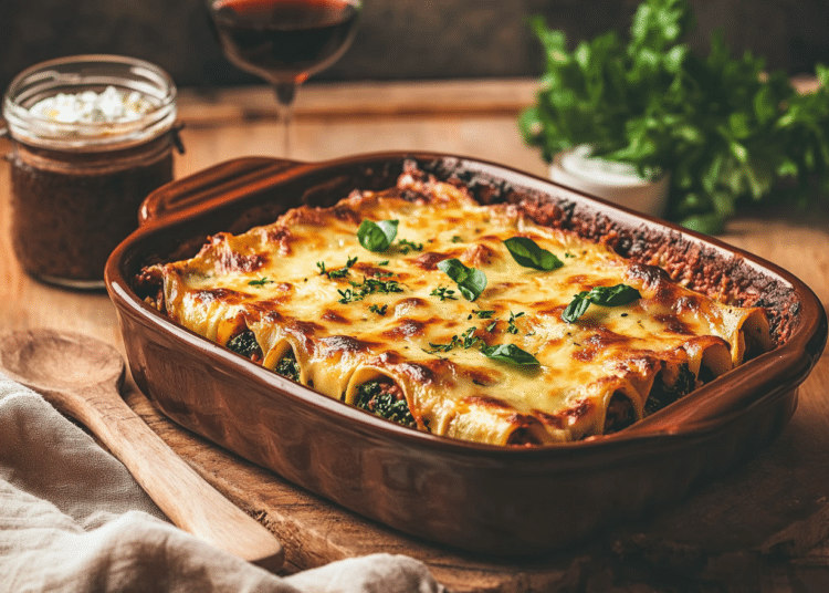 Beef Mince And Spinach Lasagna Roll-Ups