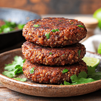 Minced Beef And Quinoa Solterito Patties