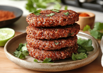 Minced Beef And Quinoa Solterito Patties