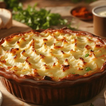 Minced Chicken Tikka Shepherd’s Pie