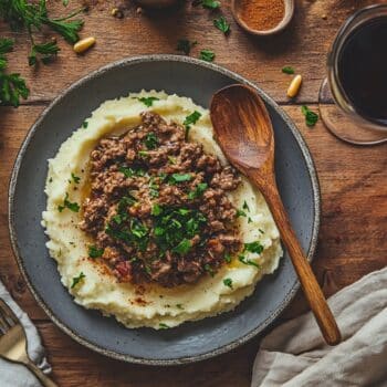 Spiced Lamb Mince With Creamy Parsnip Mash 2 Spiced Lamb Mince And Parsnip Mash