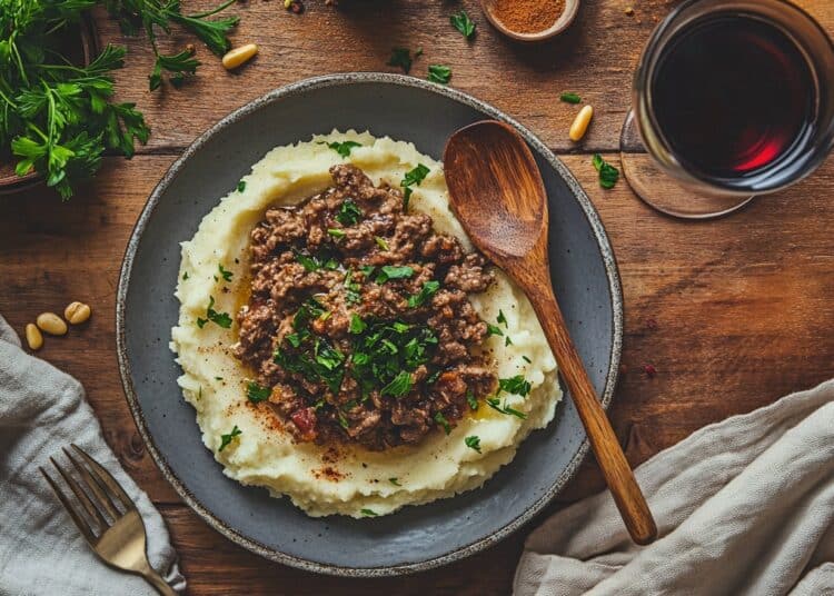 Spiced Lamb Mince With Creamy Parsnip Mash 1 Spiced Lamb Mince And Parsnip Mash