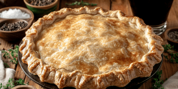 Minced Beef And Guinness Pie