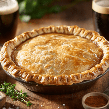 Minced Beef And Guinness Pie